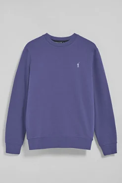 Polo Club Sweat-Shirts*Sweat-shirt à col ras du cou à logo brodé Rigby Go Bleu océan