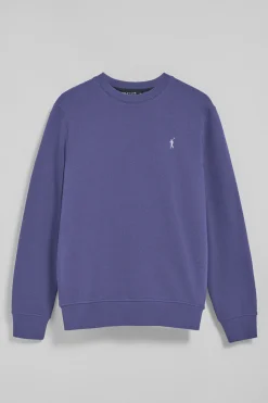Polo Club Sweat-Shirts*Sweat-shirt à col ras du cou à logo brodé Rigby Go Bleu océan