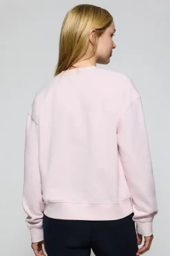 Polo Club Sweat-Shirts*Sweat-shirt à col ras du cou avec logo brodé Rigby Go Rose