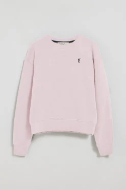 Polo Club Sweat-Shirts*Sweat-shirt à col ras du cou avec logo brodé Rigby Go Rose