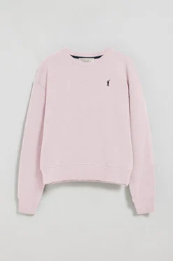 Polo Club Sweat-Shirts*Sweat-shirt à col ras du cou avec logo brodé Rigby Go Rose