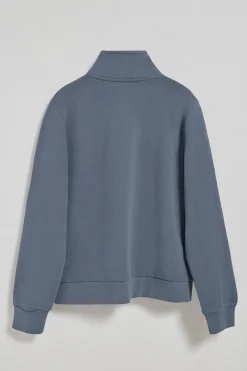 Polo Club Sweat-Shirts*Sweat-shirt à demi-fermeture éclair avec logo Rigby Go bleu Denim