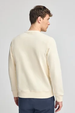 Polo Club Sweat-Shirts*Sweat-shirt ample Iconic écru avec logo en relief Beige