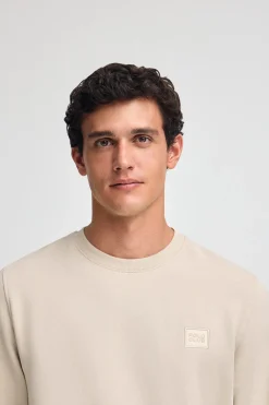 Polo Club Sweat-Shirts*Sweat-shirt à coupe décontractée avec logo Beige