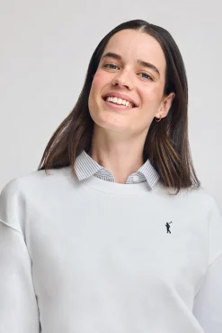 Polo Club Sweat-Shirts*Sweat-shirt à col ras du cou et broderie logo Rigby Go Blanc
