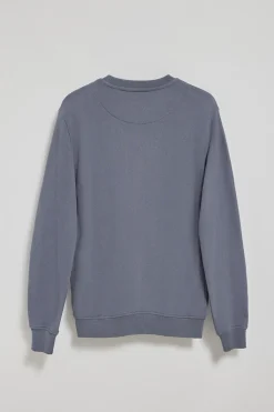 Polo Club Sweat-Shirts*Sweat-shirt bleu à col ras cou et logo Denim
