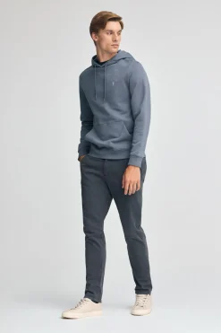 Polo Club Sweat-Shirts*Sweat-shirt bleu avec capuche à coupe regular et logo Rigby Go Denim
