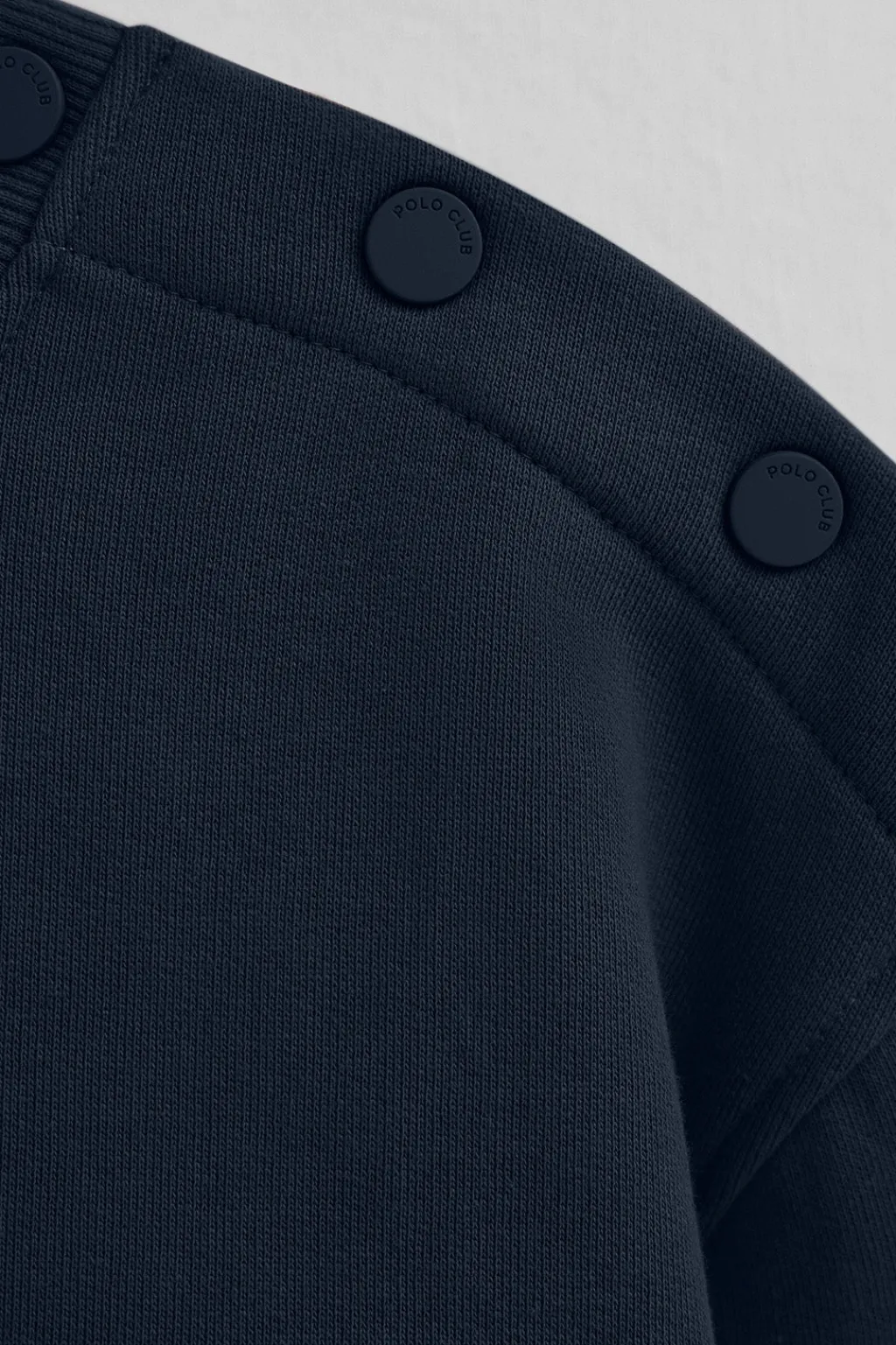 Polo Club Sweat-Shirts*Sweat-shirt à coupe boxy et logo Bleu Marine