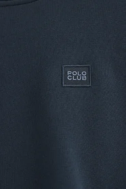 Polo Club Sweat-Shirts*Sweat-shirt à coupe ample et logo Bleu Marine