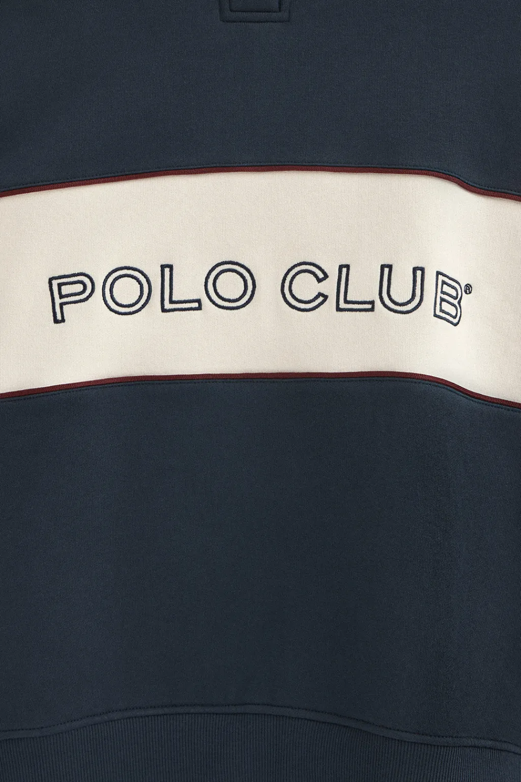 Polo Club Sweat-Shirts*Sweat-shirt à capuche et logo Bleu Marine