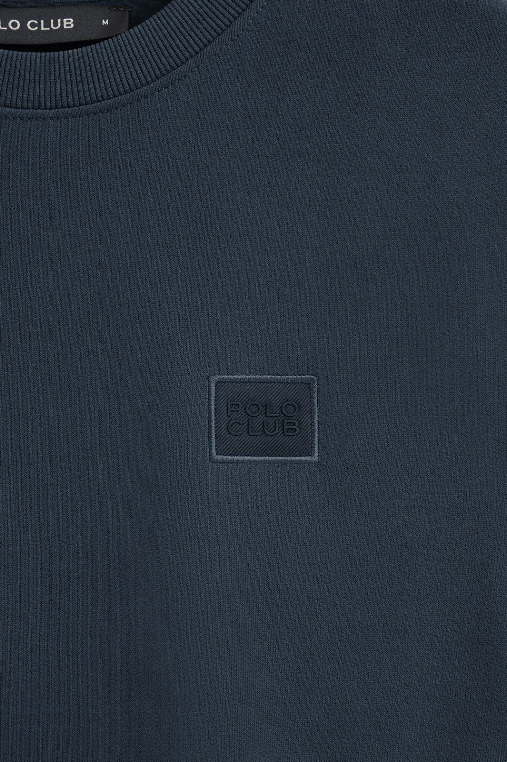 Polo Club Sweat-Shirts*Sweat-shirt à coupe décontractée avec logo Bleu Marine