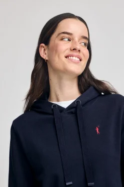 Polo Club Sweat-Shirts*Sweat-shirt à capuche et broderie Rigby Go Bleu Marine