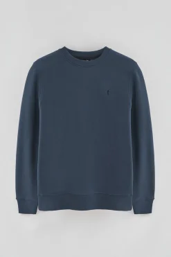 Polo Club Sweat-Shirts*Sweat-shirt à effet délavé avec logo Rigby Go Bleu Marine