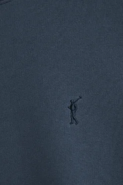 Polo Club Sweat-Shirts*Sweat-shirt à effet délavé avec logo Rigby Go Bleu Marine