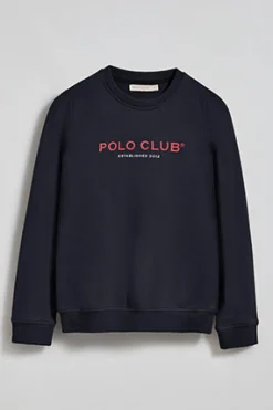 Polo Club Sweat-Shirts*Sweat-shirt à logo Bleu Marine