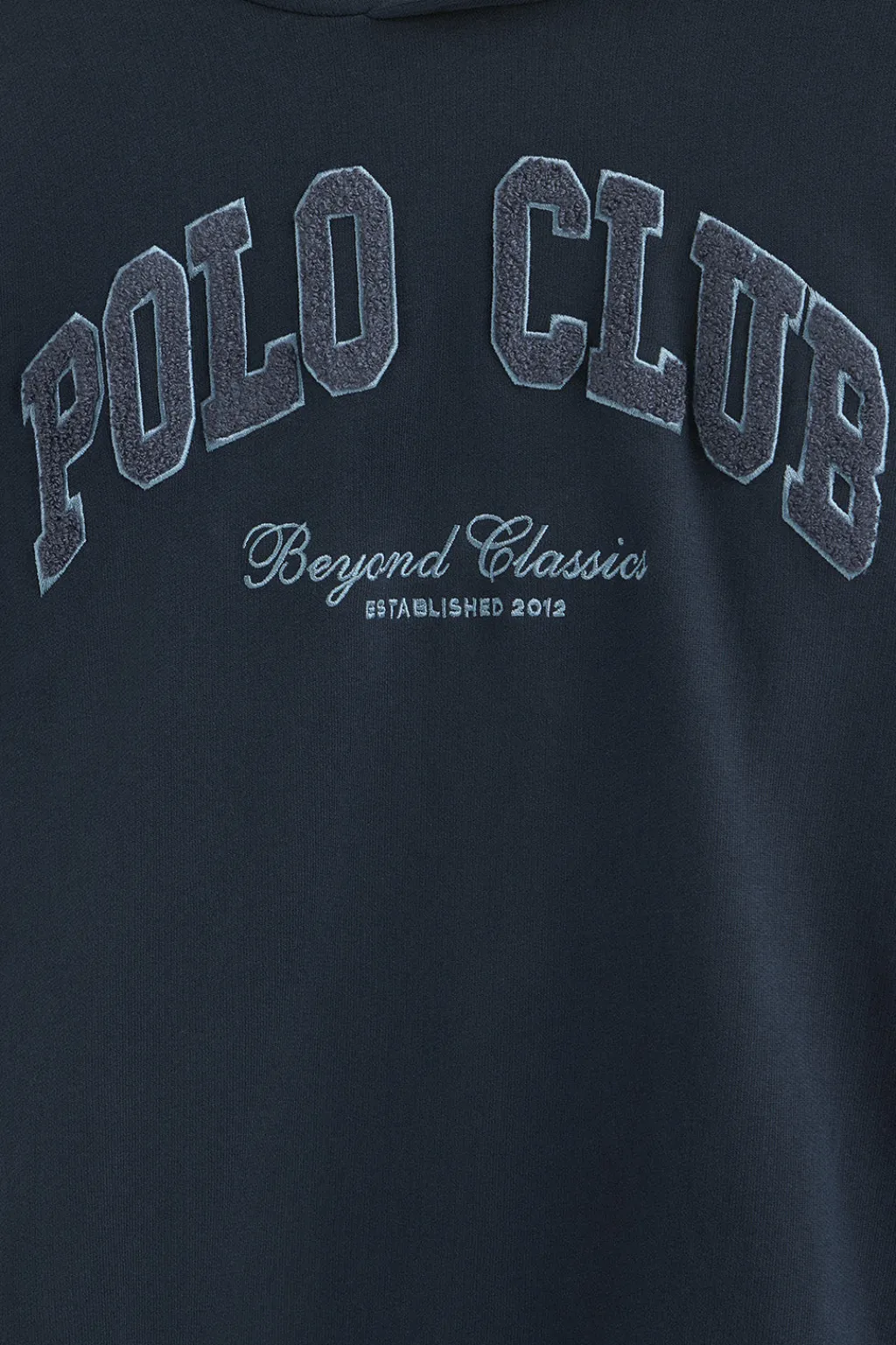 Polo Club Sweat-Shirts*Sweat-shirt avec capuche et logo established 2012 Bleu Marine