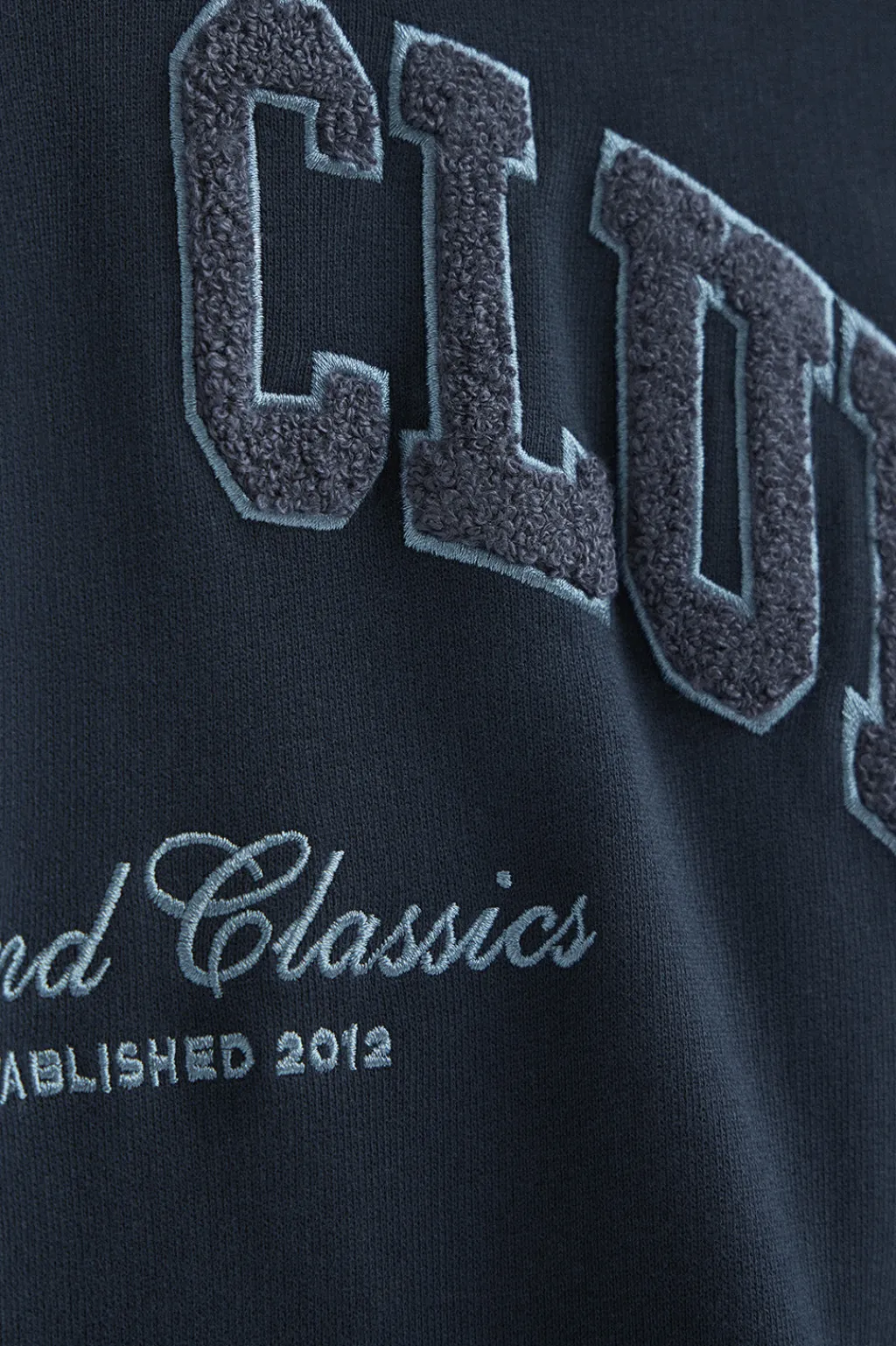 Polo Club Sweat-Shirts*Sweat-shirt avec capuche et logo established 2012 Bleu Marine