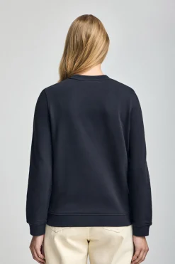 Polo Club Sweat-Shirts*Sweat-shirt et logo caoutchouté Bleu Marine
