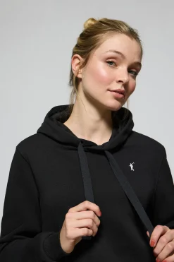 Polo Club Sweat-Shirts*Sweat-shirt à capuche e avec logo brodé Rigby Go Noir