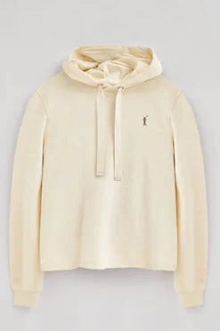 Polo Club Sweat-Shirts*Sweat-shirt couleur écru à capuche et broderie Rigby Go Beige