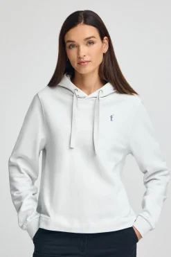 Polo Club Sweat-Shirts*Sweat-shirt couleur glacier avec capuche et logo Rigby Go Glace