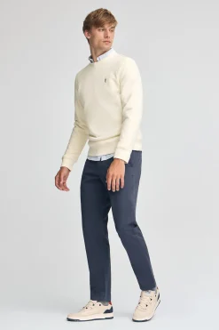 Polo Club Sweat-Shirts*Sweat-shirt écru à coupe décontractée et logo Rigby Go Beige
