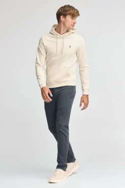 Polo Club Sweat-Shirts*Sweat-shirt écru avec capuche à coupe regular et logo Rigby Go Beige