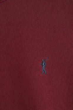 Polo Club Sweat-Shirts*Sweat-shirt à coupe décontractée et logo Rigby Go Grenat