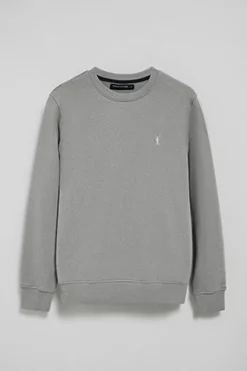 Polo Club Sweat-Shirts*Sweat-shirt détente à col ras du cou et broderie Rigby Go Gris