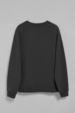 Polo Club Sweat-Shirts*Sweat-shirt à col ras du cou et logo Noir