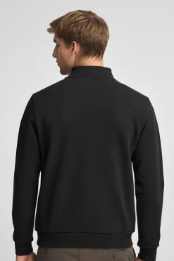 Polo Club Sweat-Shirts*Sweat-shirt à fermeture éclair partielle et logo Rigby Go Noir