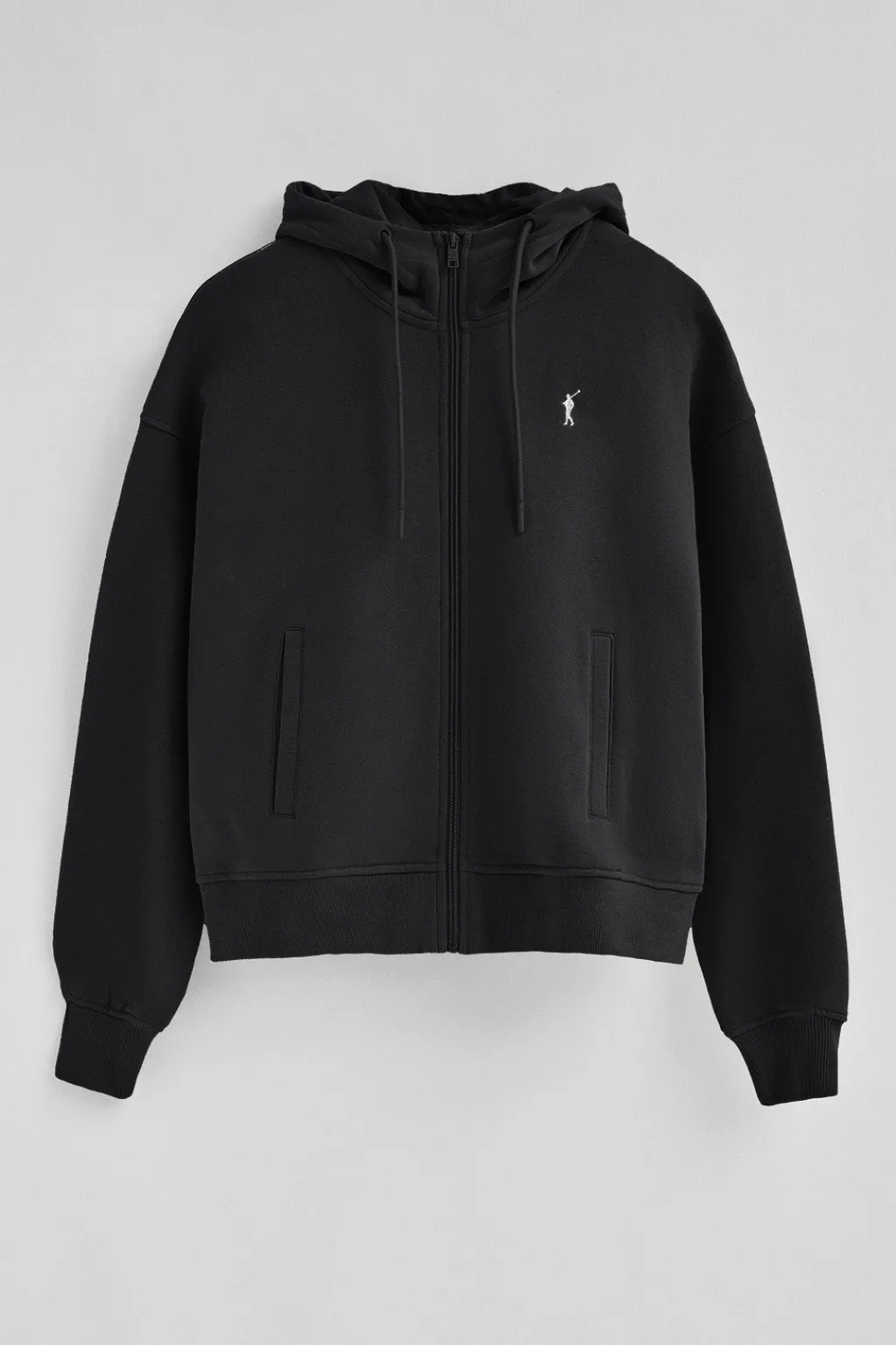 Polo Club Sweat-Shirts*Sweat-shirt avec capuche, fermeture éclair et logo Rigby Go Noir