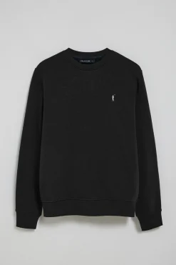 Polo Club Sweat-Shirts*Sweat-shirt détente à col ras du cou et broderie Rigby Go Noir
