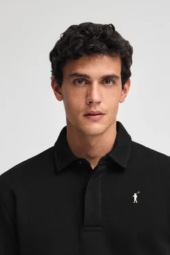 Polo Club Sweat-Shirts*Sweat-shirt polo à coupe regular et logo Rigby Go Noir