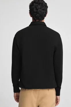Polo Club Sweat-Shirts*Sweat-shirt polo à coupe regular et logo Rigby Go Noir