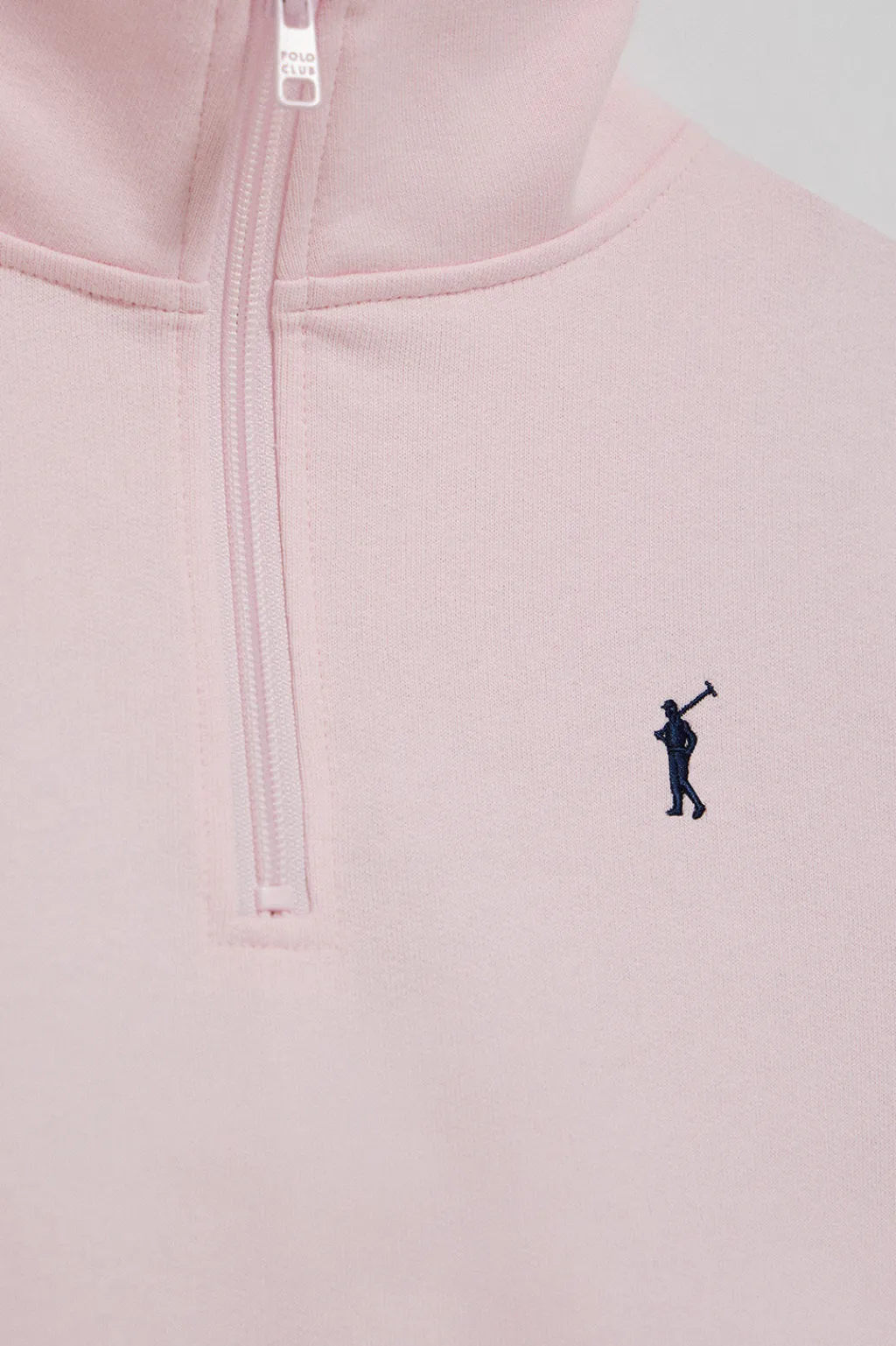 Polo Club Sweat-Shirts*Sweat-shirt à fermeture éclair partielle et broderie Rigby Go Rose