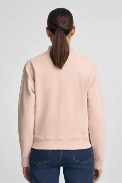 Polo Club Sweat-Shirts*Sweat-shirt à la coupe boxy et logo Rigby Go Rose pâle
