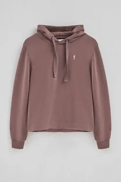 Polo Club Sweat-Shirts*Sweat-shirt avec capuche et logo Rigby Go Rose taupe