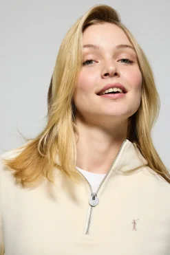 Polo Club Sweat-Shirts*Sweat-shirt Sinsajo avec capuche, fermeture éclair et logo Rigby Go Beige