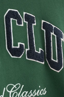 Polo Club Sweat-Shirts*Sweat-shirt à coupe ample Established 2012 Vert Bouteille