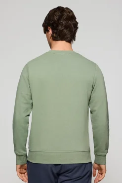 Polo Club Sweat-Shirts*Sweat-shirt détente à col ras du cou et broderie Rigby Go Vert jade