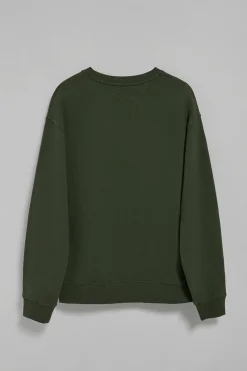 Polo Club Sweat-Shirts*Sweat-shirt  à col ras du cou et logo Vert Foncé