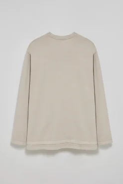 Polo Club T-Shirts*T-shirt à manches longues Hermes avec logo caoutchouté Beige