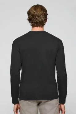 Polo Club T-Shirts*T-shirt à manches longues avec logo brodé Rigby Go Noir