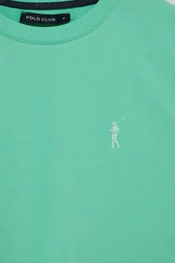 Polo Club T-Shirts*T-shirt à col rond et Big Rigby Go caoutchouté Aigue-Marine