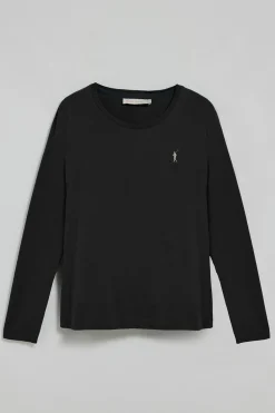 Polo Club T-Shirts*T-shirt basique à manches longues avec logo Rigby Go Noir