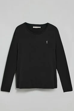 Polo Club T-Shirts*T-shirt basique à manches longues avec logo Rigby Go Noir