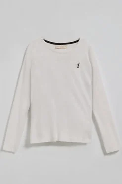 Polo Club T-Shirts*T-shirt basique à manches longues logo Rigby Go Beige