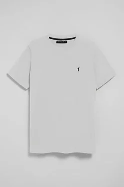Polo Club T-Shirts*T-shirt à col ras du cou et broderie Rigby Go Blanc