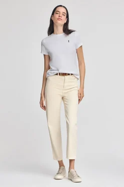 Polo Club T-Shirts*T-shirt à col rond et broderie Rigby Go Blanc
